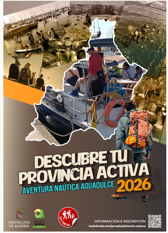Descubre tu provincia Activa 2026. Aventura Náutica Aguadulce 13-06-26